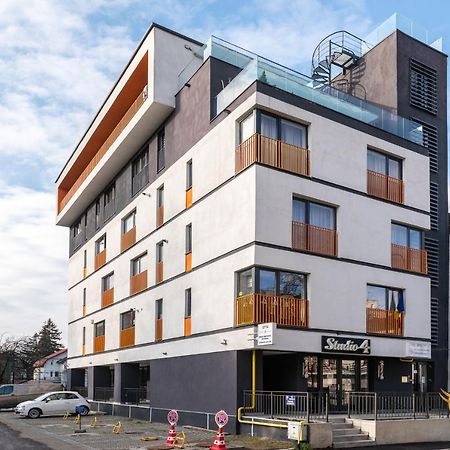 Quibio Apart Terrace Braşov Esterno foto