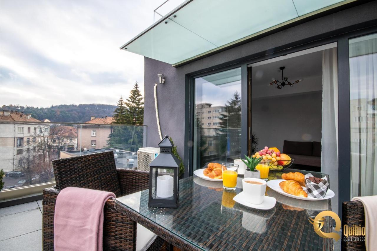Quibio Apart Terrace Braşov Esterno foto