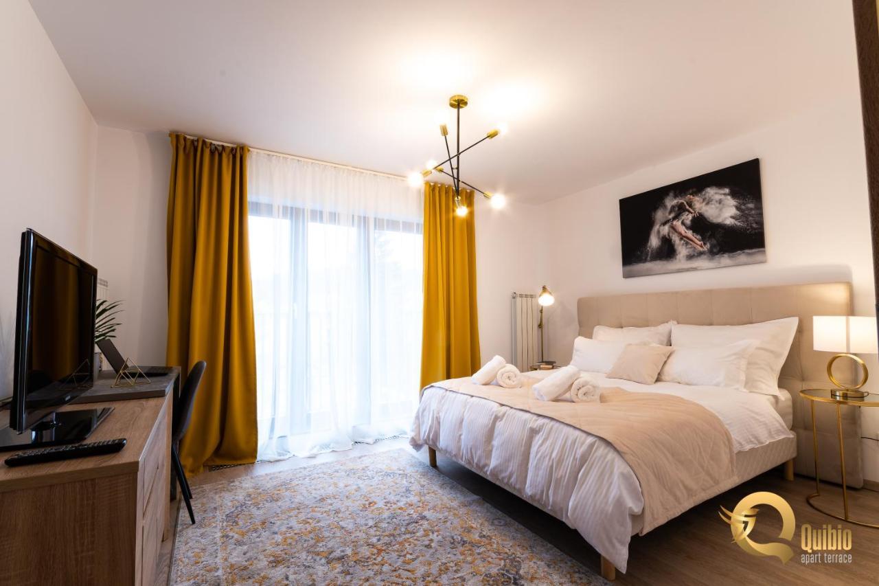 Quibio Apart Terrace Braşov Esterno foto