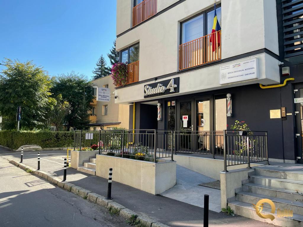 Quibio Apart Terrace Braşov Esterno foto